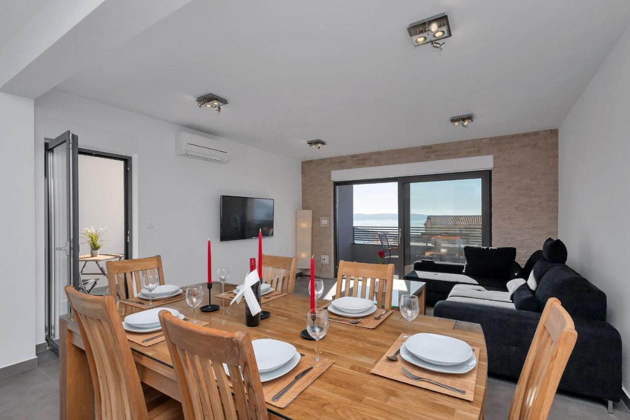 Luxury Apartment Sidro With Free Beach Parking 马卡尔斯卡 外观 照片